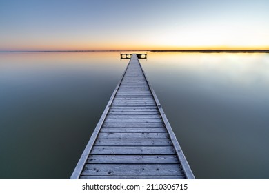 Mystical Pier Lake Stock Photo 2110306715 | Shutterstock