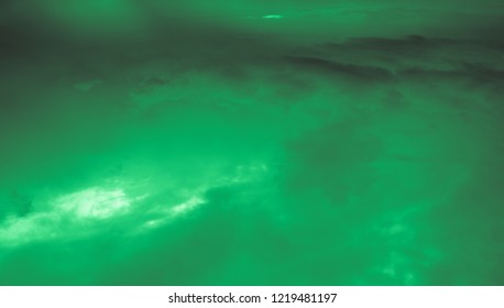 Mystical view of the clouds
