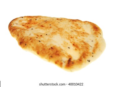 Naan Bread Isolated On White