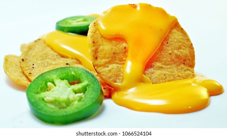 
Nacho With Cheese And Jalapeños
