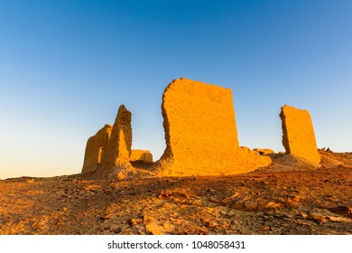 Nadora Temple In The Kharga Desert Of Egypt