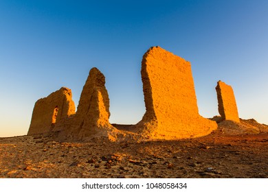 Nadora Temple In The Kharga Desert Of Egypt