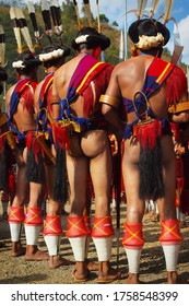 naga people during hornbill festival in kohima -nagalang-india