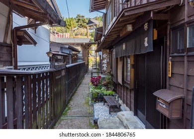 
NAGANO, JAPAN, OCT. 29th, 2020. Editorial Photo Of The Tsumago Juku In Kiso.