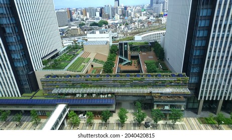 Nagoya, August 2 2018 : High Rise Building Beside Nagoya University Japan