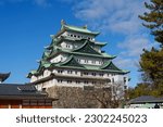 Nagoya Castle at daytime in Nagoya, Aichi, Japan.