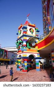 Nagoya,Japan -  January 18, 2020: Legoland Japan Parks And Resorts