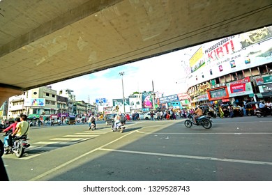 NAGPUR-INDIA-JUNE 23 :  Lifestyle Of People In Local Market In India, June 23, 2015 Nagpur Province, India