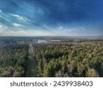 Nagykanizsa boating lake and park forest