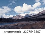 Nahanni River basin ,North West Territories. McKenzie Mountains.Best seen on horseback