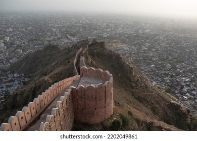 Nahargarh Fort  Built In 1734 By Maharaja Sawai Jai Singh II, Jaipur City, Rajasthan, India