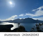 Nahuel Huapi Lake in Bariloche, Argentina.