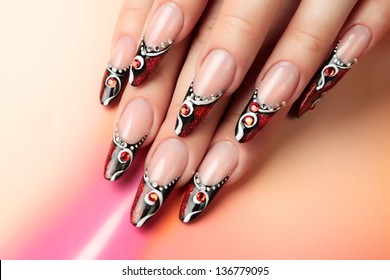 Nail Art Design.