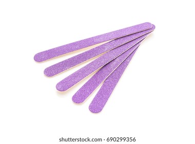 Nail File Isolated On White Background