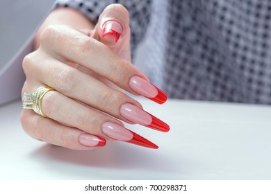 style Nails isolated 