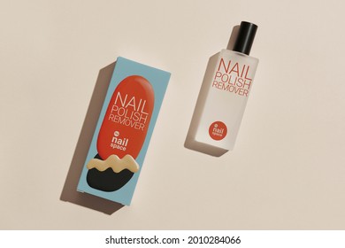 Nail Polish Remover For Beauty Product Packaging