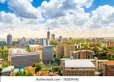 Nairobi City Center - Capital City Of Kenya, East Africa