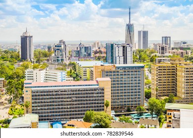 Nairobi City Center - Capital City Of Kenya, East Africa