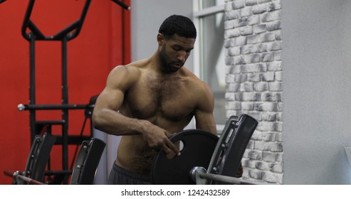 Nude Black Men At The Gym