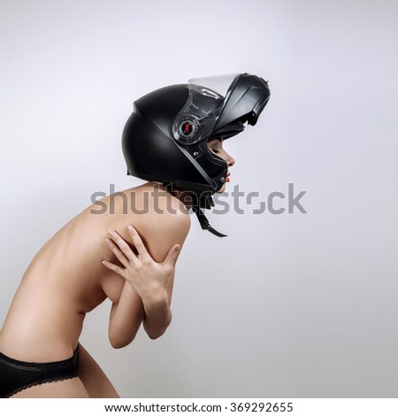 motorcycle helmets with naked women art Hot male strippers blowjob
