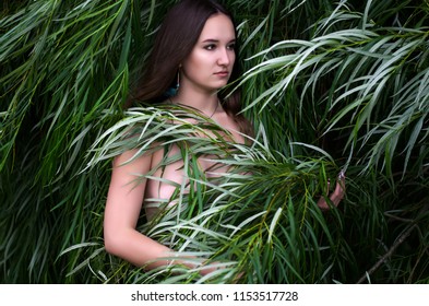 Naked Girl Jungle Stock Photo Shutterstock