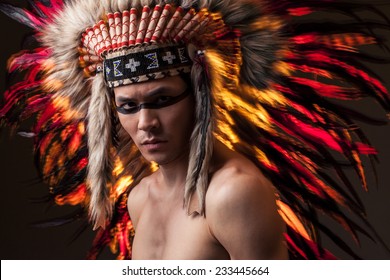 Xingu Indian In Native Nude - Native American Naked Images, Stock Photos & Vectors ...