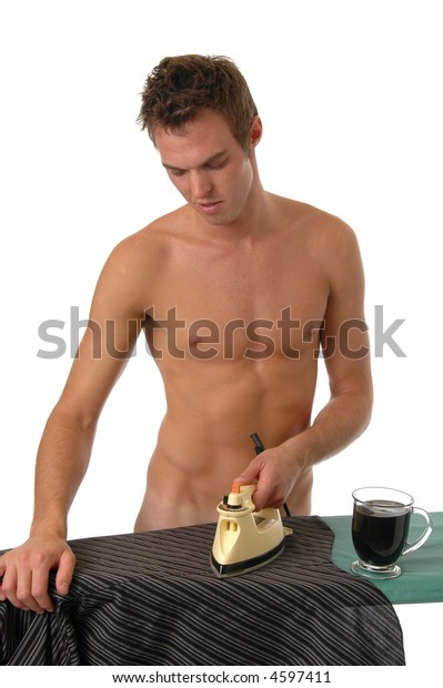 Naked man ironing board - Real Naked Girls