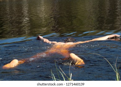Nudist By The Lake - ImÃ¡genes, fotos de stock y vectores sobre Nudists | Shutterstock