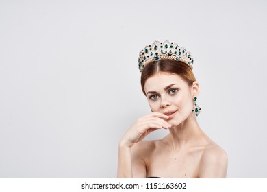 Naked Woman Crown On Her Head Stock Photo Shutterstock