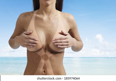 Naked Women Tanlines