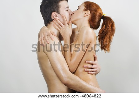 Nude young couple in action very Think, Nude young couple in action