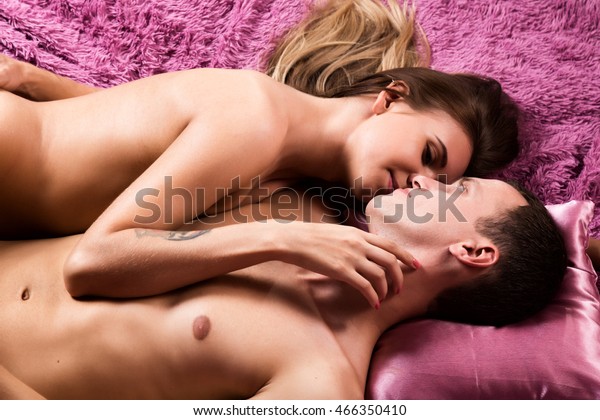 Naked Boy And Girl Laying Pic