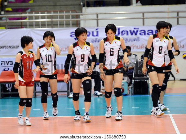 Nakhon Ratchasima Thailand Aug 1japan Volleyball Stock Photo Edit Now