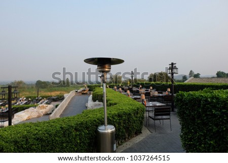 Nakhon Ratchasimathailandapril 282014 Outdoor Patio Dining Stock