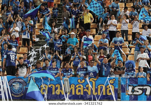 Nakhonratchasima Thailandnov15 Fan Club Chonburi Fc Stock Photo Edit Now