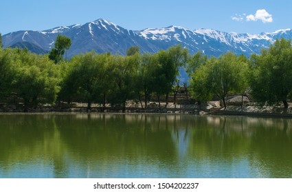 Nako Lake In Kinnaur District Of Himachal Pradesh, India