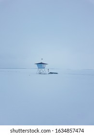 Nallikari Beach In Winther Time