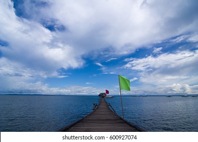 Nalusuan Island's Pier