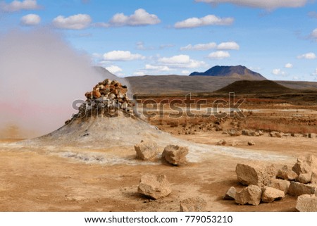 Similar – Image, Stock Photo Mars Planet Red Poison