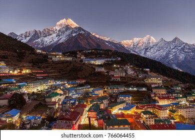 Namche Bazaar, Everest Trek, Himalaya, Nepal