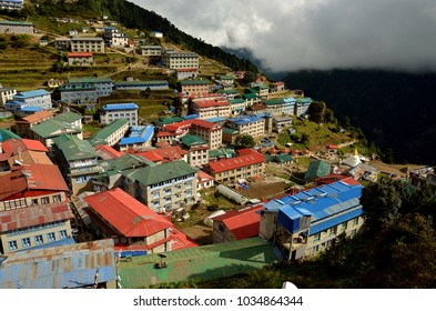 Namche Bazaar, Solukhumbu District, Sagarmatha Zone, Himalayas, Nepal, Asia