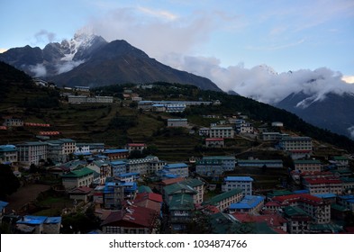 Namche Bazaar, Solukhumbu District, Sagarmatha Zone, Himalayas, Nepal, Asia