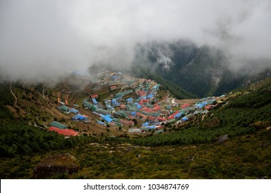 Namche Bazaar, Solukhumbu District, Sagarmatha Zone, Himalayas, Nepal, Asia