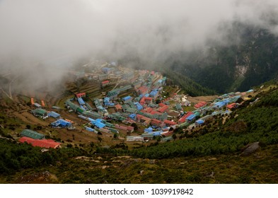 Namche Bazaar, Solukhumbu District, Sagarmatha Zone, Himalayas, Nepal, Asia