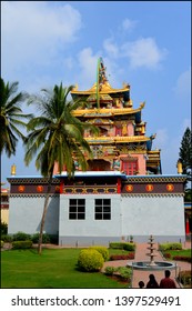 Namdroling Monastery At Kodagu District, Karnataka 