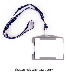 Nametag On Isolated White Background Stock Photo 166797335 | Shutterstock