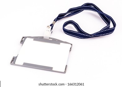 Nametag On Isolated White Background Stock Photo 166312061 | Shutterstock