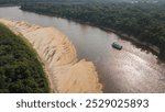 NANAY RIVER IN THE PERUVIAN AMAZON, BLACK WATER IGAPO IN THE PERUVIAN AMAZON