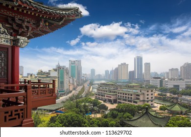 Nanchang Scenery,view From The Tengwang Pavilion,China