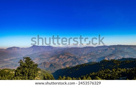 Nanda Devi mountain Range, Kausani, Uttarakhand, India